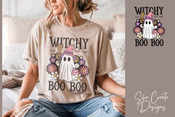 Download Halloween Witchy Ghost Graphic Design - Graphic design Collection