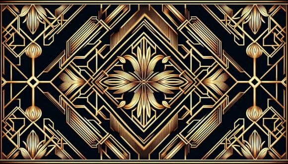 Download Golden Ornate Design - Golden Collection