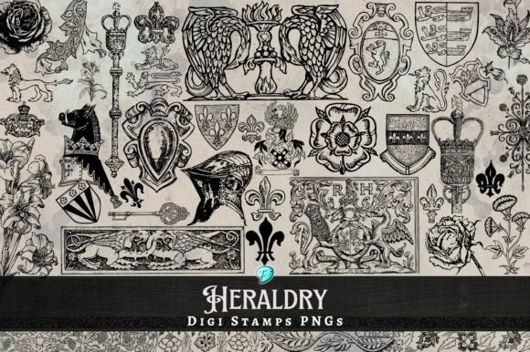 Download Heraldry Digi Stamps Transparent PNGs - Transparent pngs Collection