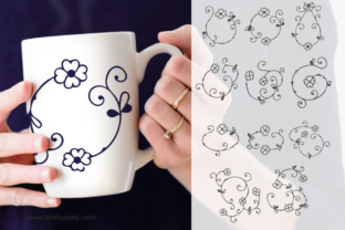 Download Four-leaf Clover Arabesque Decor - Leaf Collection